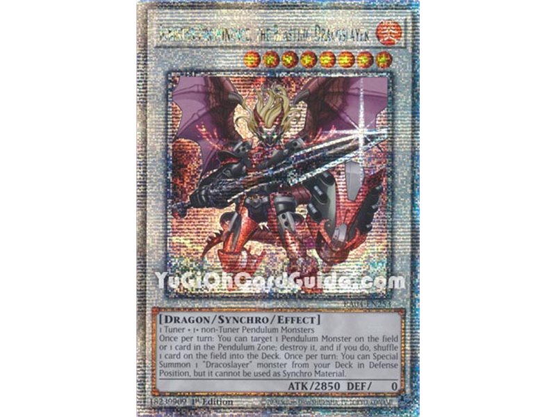 Ignister Prominence, the Blasting Dracoslayer (Quarter Century Secret Rare)