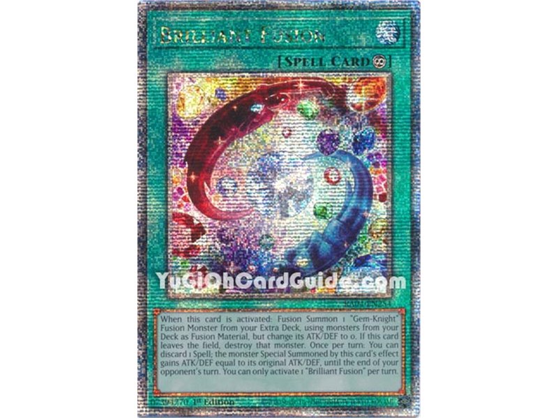 Brilliant Fusion (Quarter Century Secret Rare)