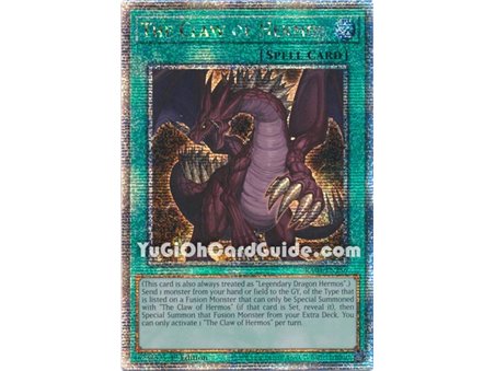 The Claw of Hermos (Quarter Century Secret Rare)