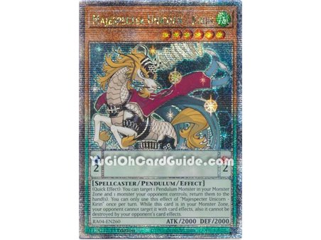 Majespecter Unicorn - Kirin (Quarter Century Secret Rare)
