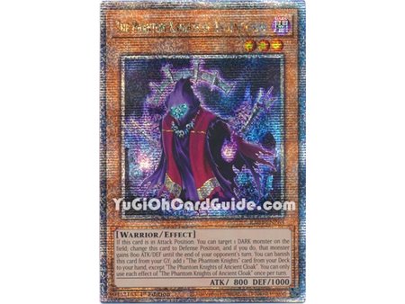 The Phantom Knights of Ancient Cloak (Quarter Century Secret Rare)
