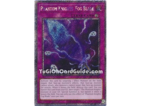 Phantom Knights' Fog Blade (Quarter Century Secret Rare)