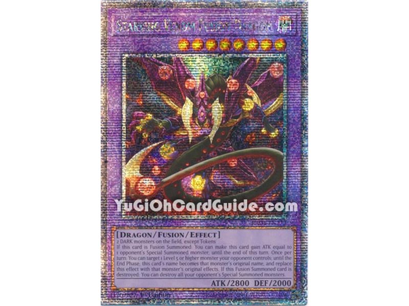 Starving Venom Fusion Dragon (Platinum Secret Rare)
