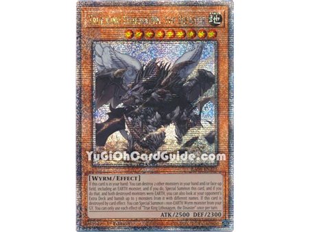 True King Lithosagym, the Disaster (Quarter Century Secret Rare)
