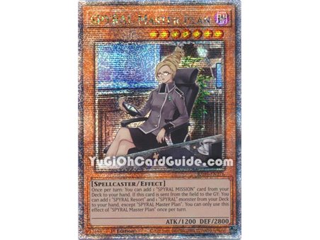 SPYRAL Master Plan (Quarter Century Secret Rare)