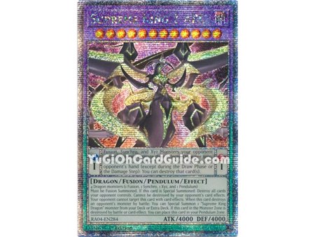 Supreme King Z-ARC (Quarter Century Secret Rare)