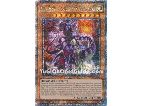 Ultimate Conductor Tyranno (Quarter Century Secret Rare)