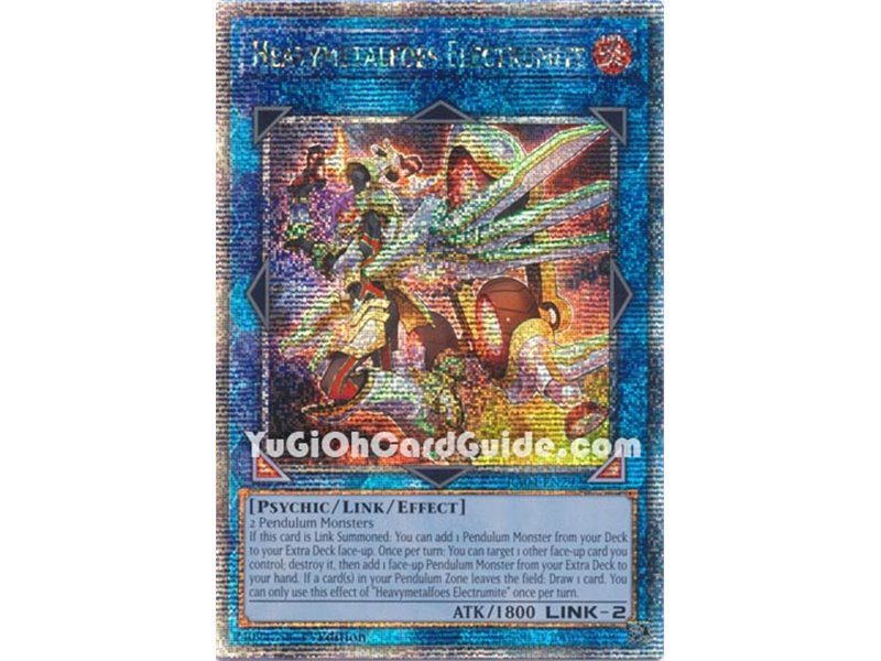 Heavymetalfoes Electrumite (Quarter Century Secret Rare)