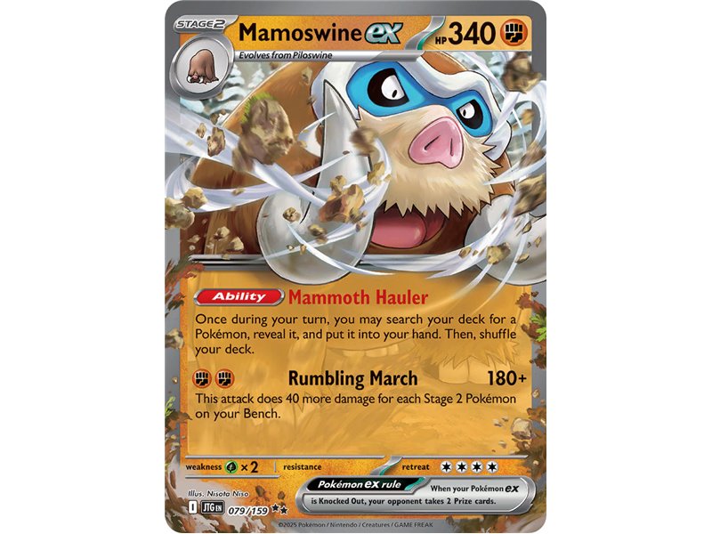 Mamoswine ex (Double Rare)
