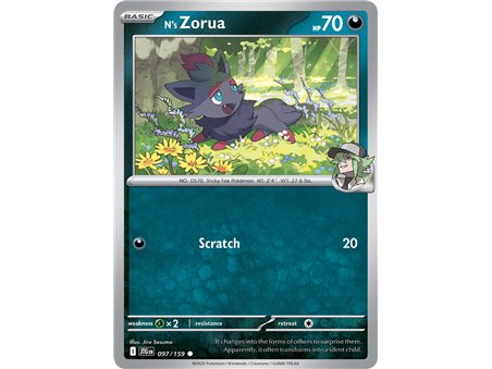 N's Zorua (Common)