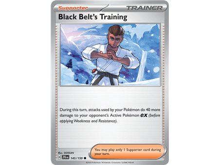 Black Belt's Training (Common)