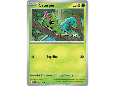 Caterpie (Common/Reverse Holofoil)