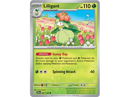 Lilligant (Common/Reverse Holofoil)