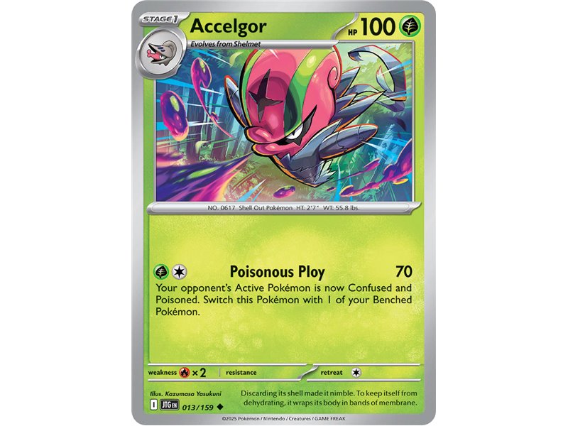 Accelgor (Uncommon/Reverse Holofoil)