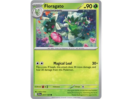 Floragato (Common/Reverse Holofoil)