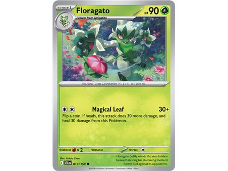 Floragato (Common/Reverse Holofoil)