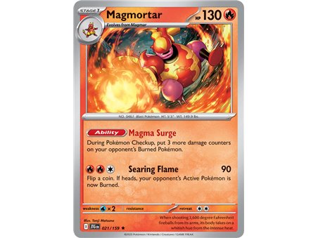 Magmortar (Rare/Reverse Holofoil)