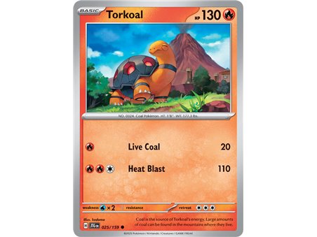Torkoal (Common/Reverse Holofoil)
