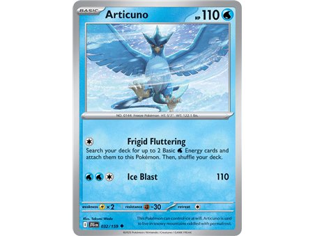 Articuno (Uncommon/Reverse Holofoil)