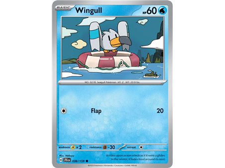 Wingull (Common/Reverse Holofoil)