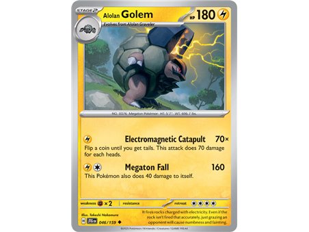 Alolan Golem (Uncommon/Reverse Holofoil)