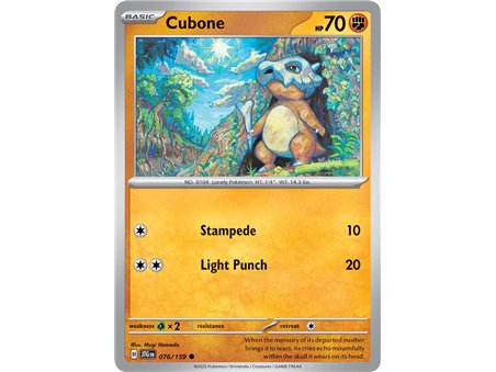 Cubone (Common/Reverse Holofoil)