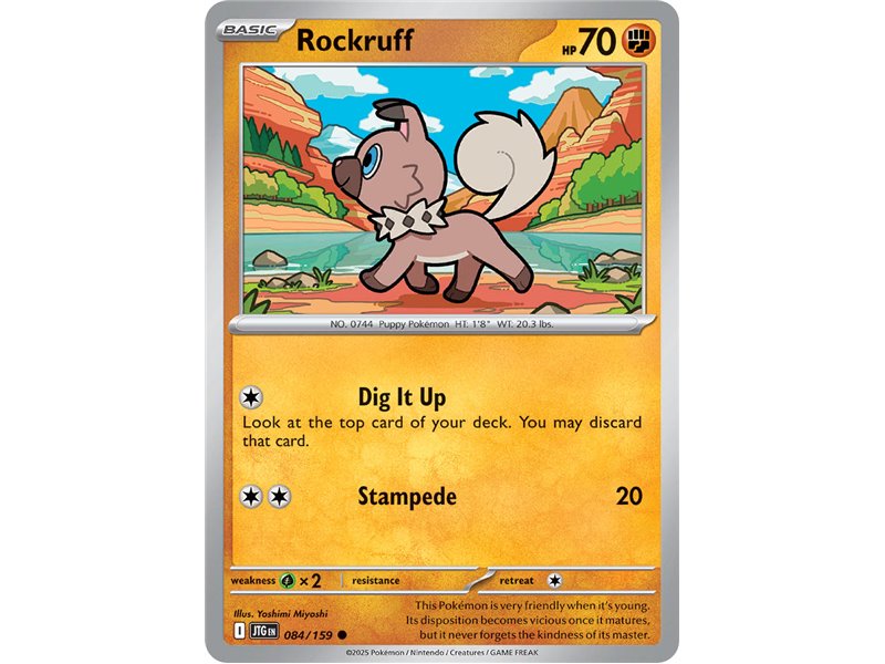 Rockruff (Common/Reverse Holofoil)