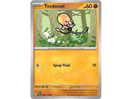 Toedscool (Common/Reverse Holofoil)
