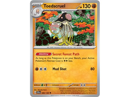 Toedscruel (Uncommon/Reverse Holofoil)