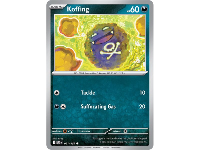 Koffing (Common/Reverse Holofoil)