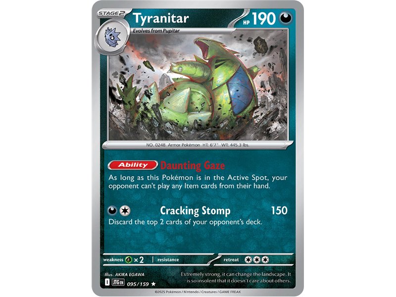Tyranitar (Rare/Reverse Holofoil)