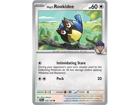 Hop's Rookidee (Common/Reverse Holofoil)