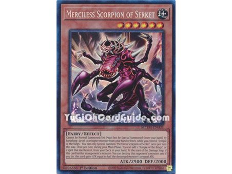 Merciless Scorpion of Serket (Collector's Rare)