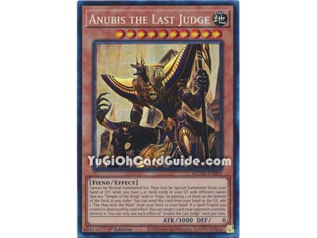 Anubis the Last Judge (Ultra Rare)