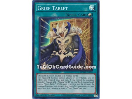 Grief Tablet (Super Rare)