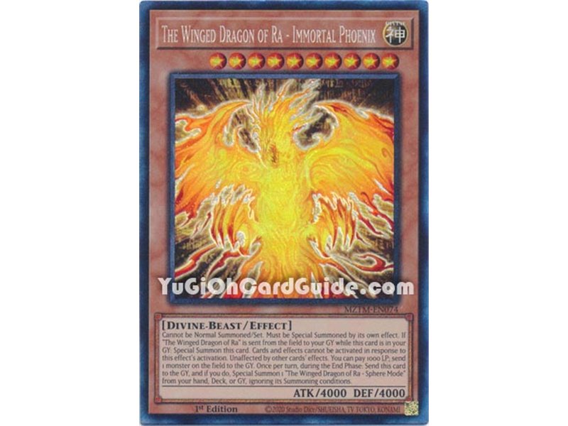 The Winged Dragon of Ra - Immortal Phoenix