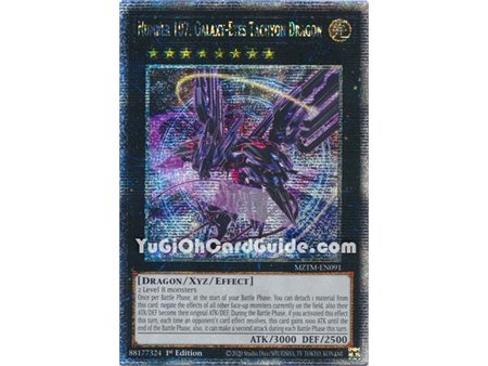 Number 107: Galaxy-Eyes Tachyon Dragon (Quarter Century Secret Rare)