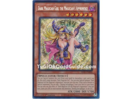 Dark Magician Girl the Magician's Apprentice (Quarter Century Secret Rare)