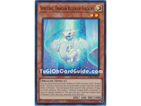 Spectral, Dragon Ruler of Flickers (Ultra Rare)