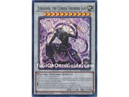 Juraishin, the Cursed Thunder God (Ultra Rare)