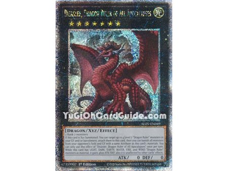 Disaster, Dragon Ruler of All Apocalypses (Ultra Rare)