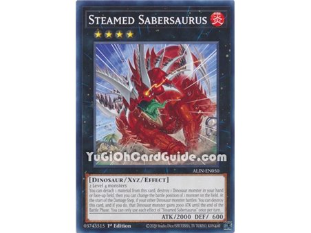 Steamed Sabersaurus (Common)