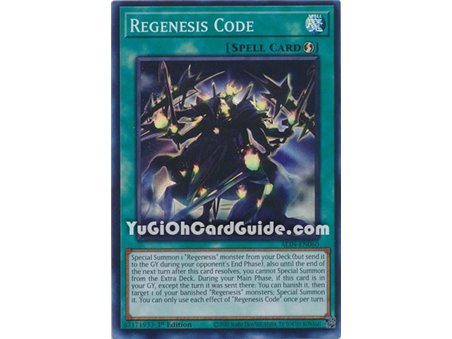 Regenesis Code (Super Rare)