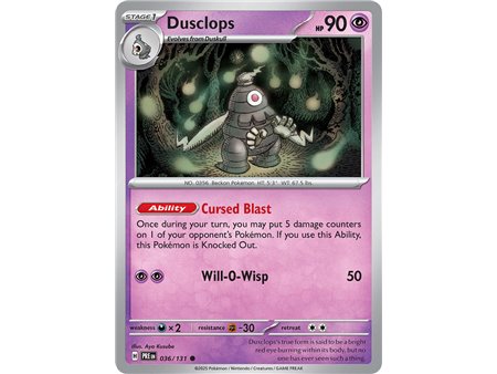 Dusclops (Master Ball Pattern)