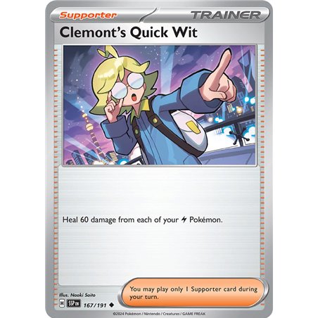 Clemont's Quick Wit