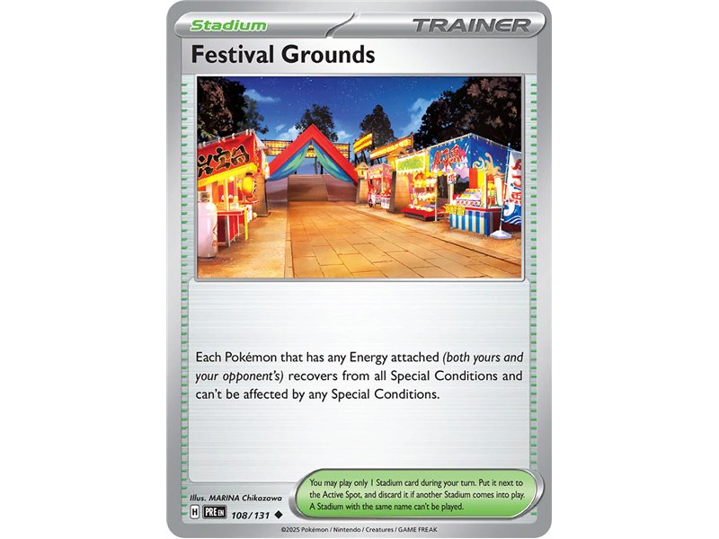 Festival Grounds (Uncommon/Reverse Holofoil) Festival Grounds (Uncommon/Reverse Holofoil)