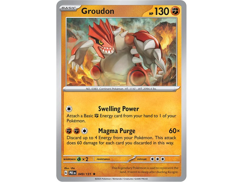 Groudon (Master Ball Pattern) Groudon (Master Ball Pattern)