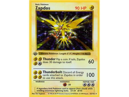 Zapdos (Rare Holofoil)