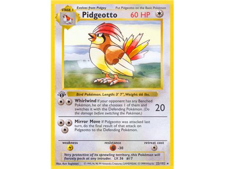 Pidgeotto (Rare)