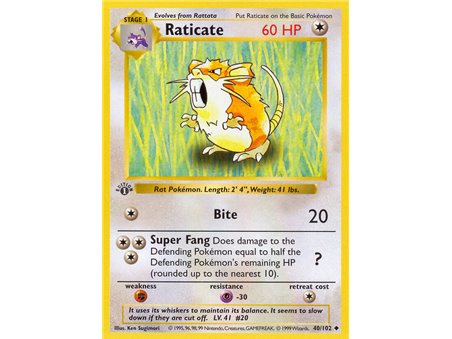 Raticate (Uncommon)